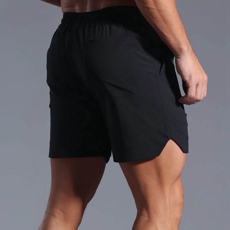 Slate Athletic Drawstring Shorts